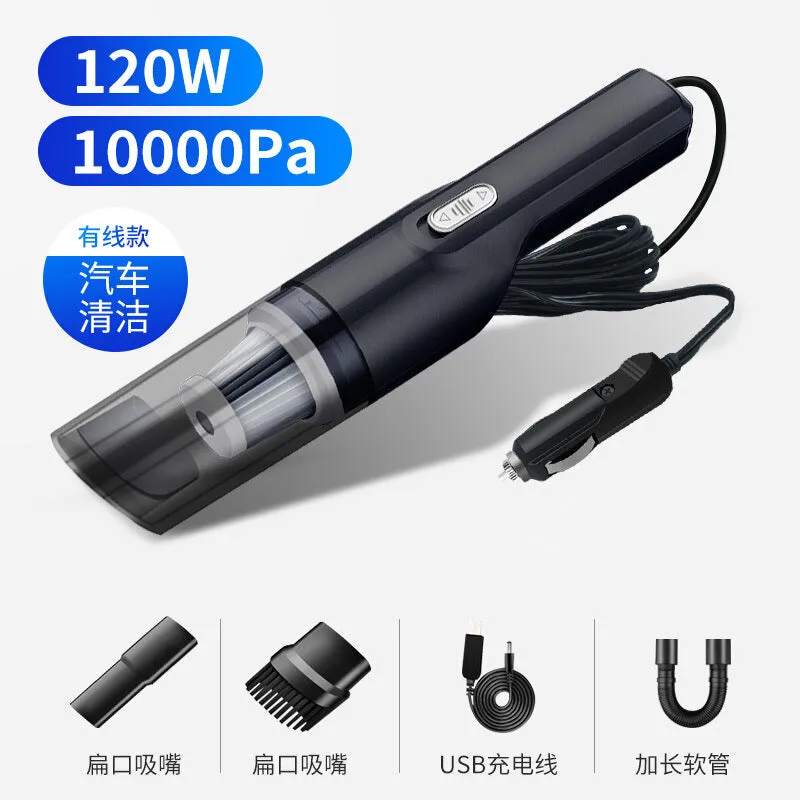 12V Wireless Car Vacuum Cleaner with 50000 RPM, 8.4V Voltage and 9000Pa Suction Power, Perfect for Car and Home Use