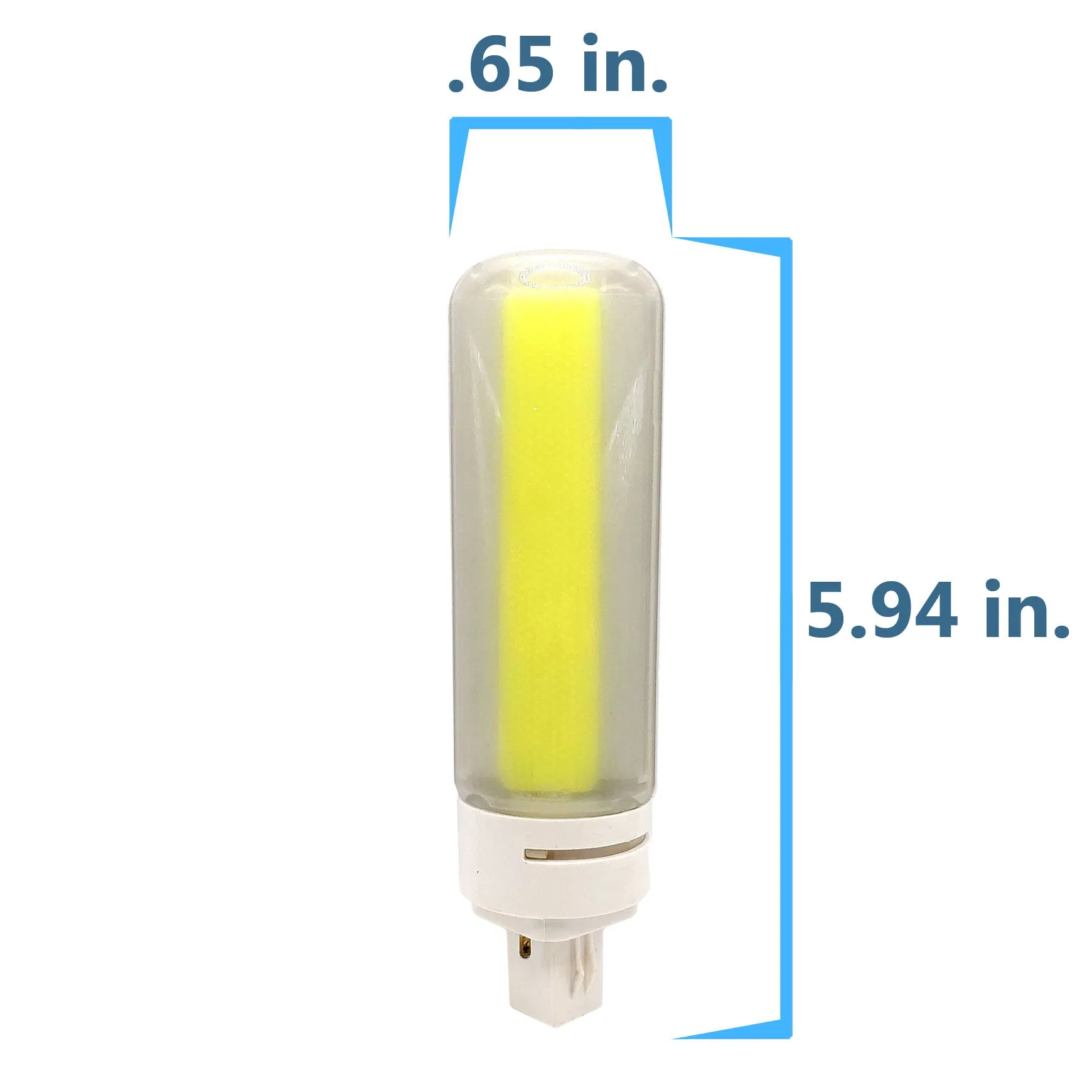 13/18-Watt Equivalent PL Lamp PLC G24D-2P (2-Pin) Benchmark II LED Light Bulb