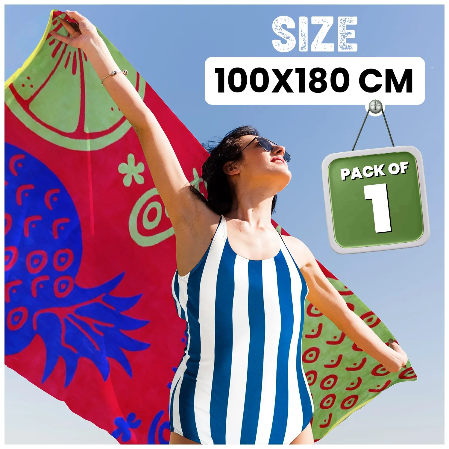 1PC BEACH TOWEL