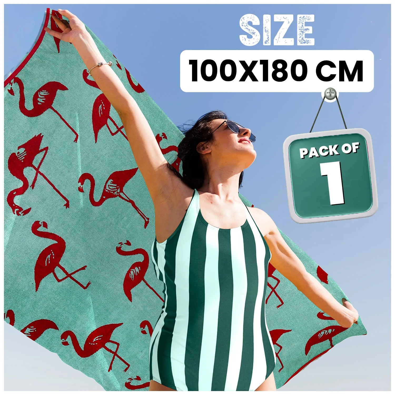 1PC BEACH TOWEL