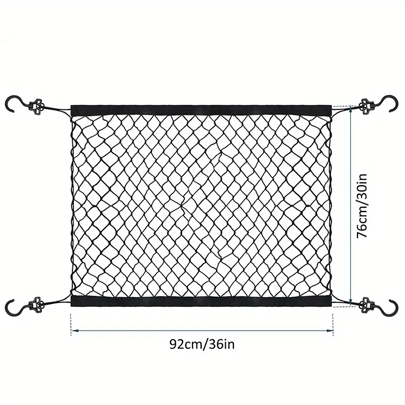 1pc Utility Wagon Net, Wagon Cargo Net, Wagon Parts Cargo Net, Heavy Duty Nylon Net For Garden Cart, Folding Trolley, Cart