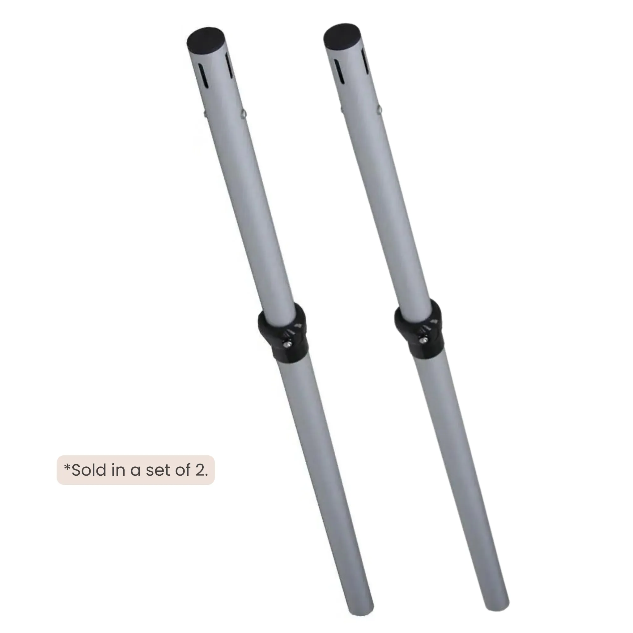 2 pc Telescopic Slip-fit Upright 8ft to 14ft with slip lock collar