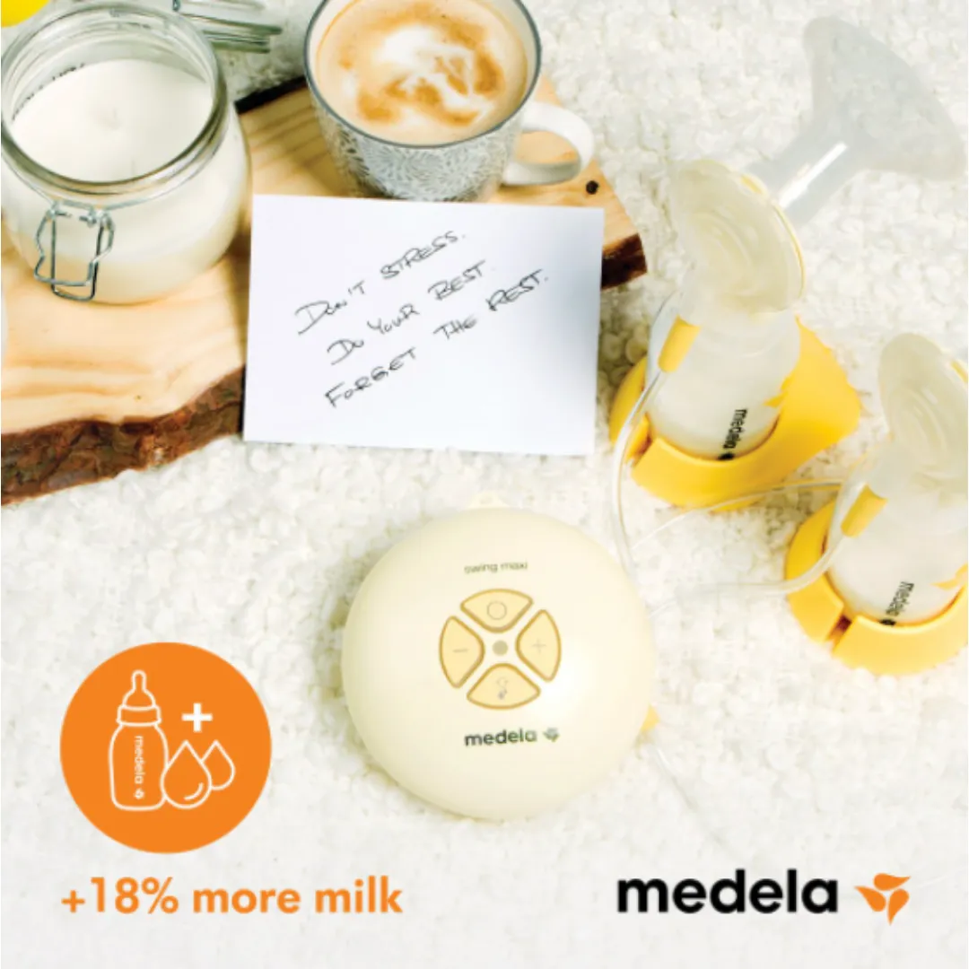 [2 Yr Local Warranty] Medela Swing Maxi Breast Pump Set (UK/JP)