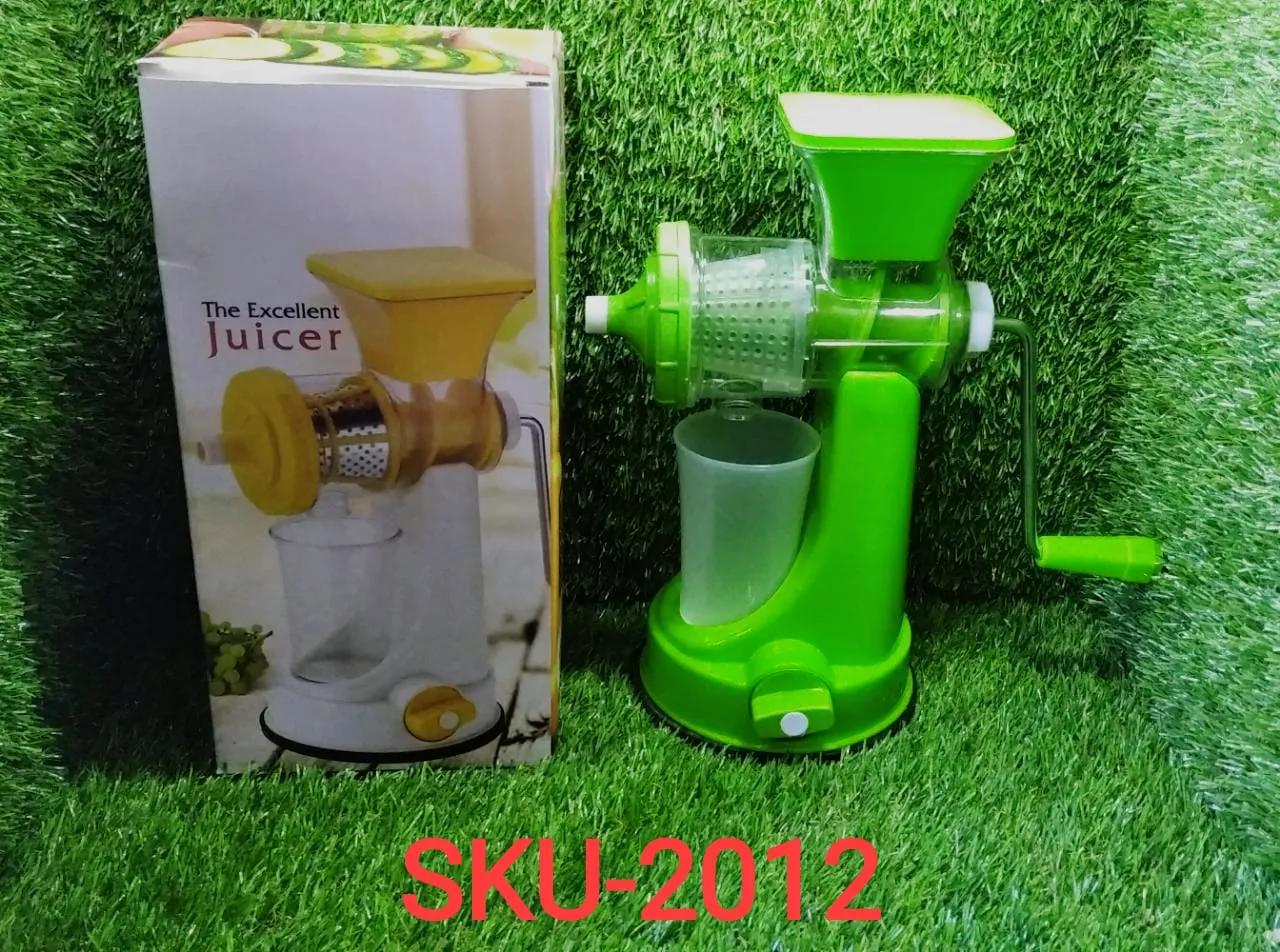 2012_Nano Manual Juicer for Fruits (Multi Color)