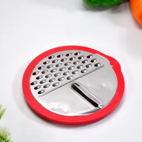 2713 2 in 1 Multi Uses Grater Shredder Slicer For Vegetables, Dry-Fruits, Chocolates and Kitchen Uses Chopper Vegetable Grater & Slicer