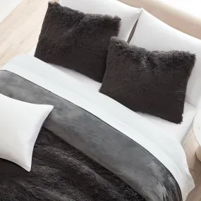 3-Piece Shaggy Duvet Cover Set