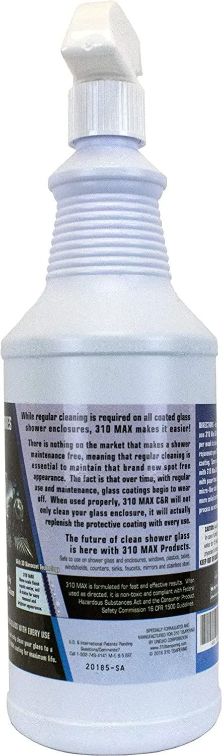 310 Max Clean & Restore Glass Cleaner 32oz