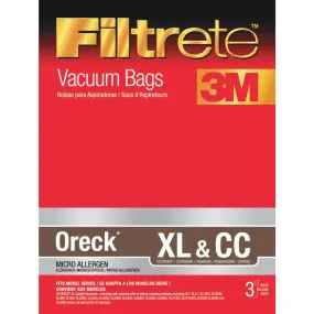 3M Filtrete Oreck XL & CC Micro Allergen Vacuum Bag (3-Pack)