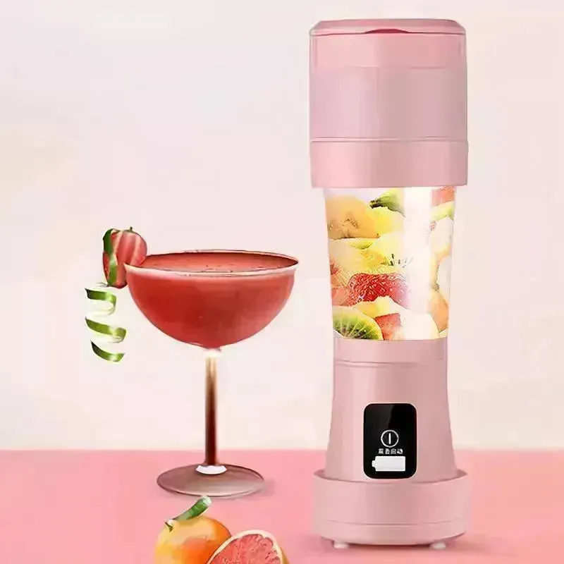 450ML Mini Portable Blender Mixer Cooking Appliances Food Processor Food Mixers Smoothie Blenders Cup Juicers Kitchen Appliance