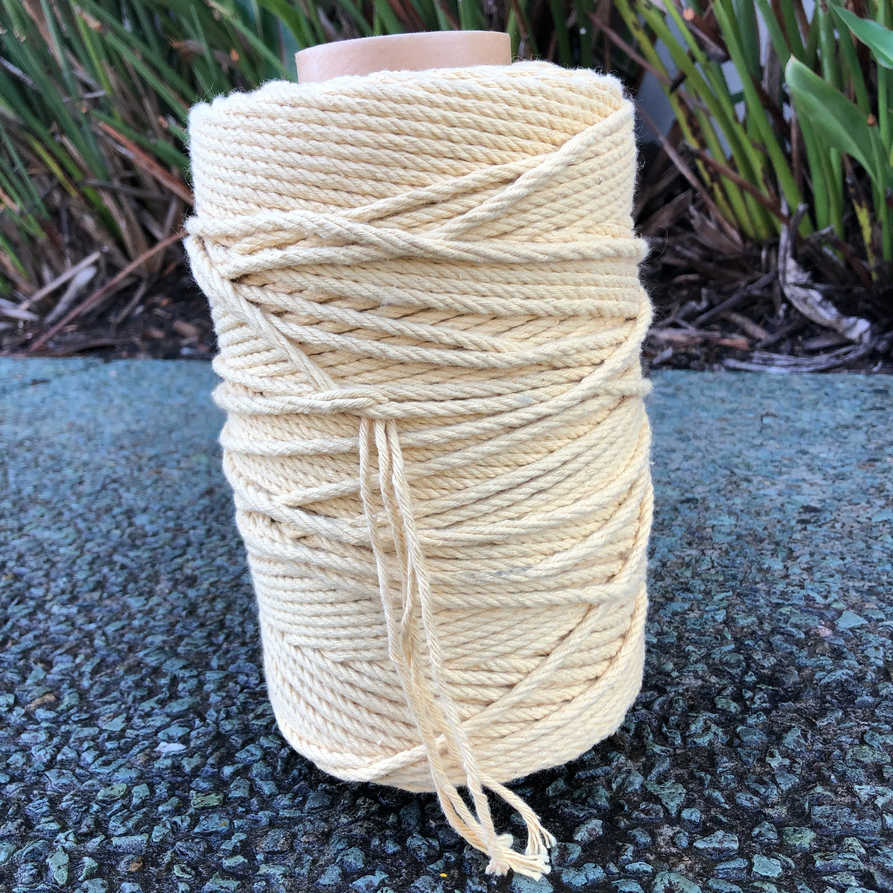 4.5mm Cotton Macrame Rope (1kg Roll - 185 metres)