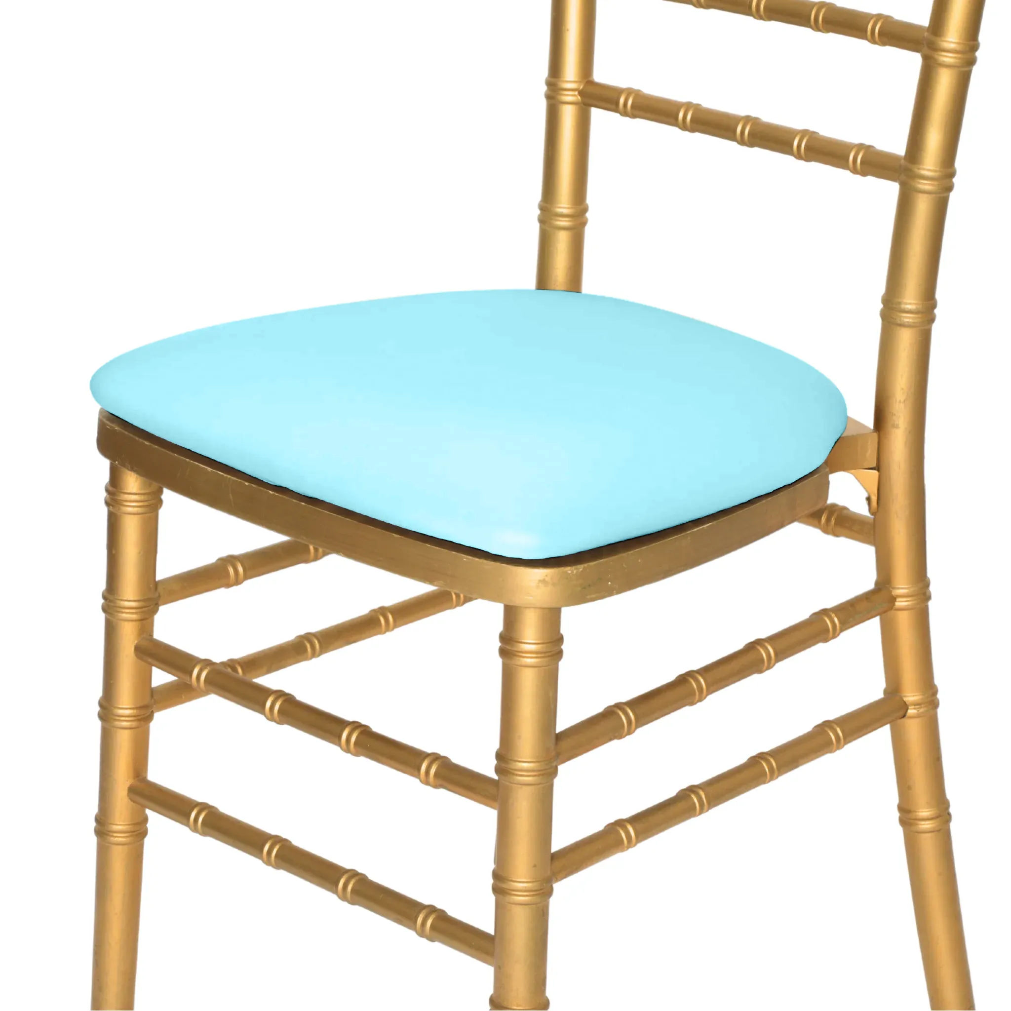 5 pcs/pk Spandex Chiavari Seat Pad Cover - Baby Blue