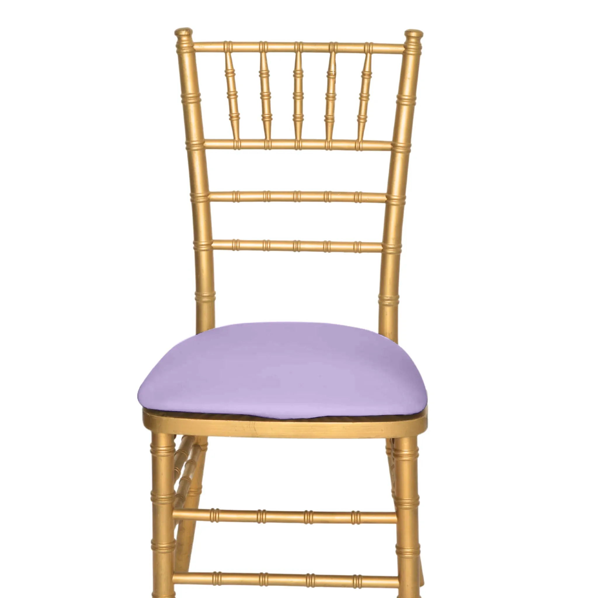 5 pcs/pk Spandex Chiavari Seat Pad Cover - Lavender