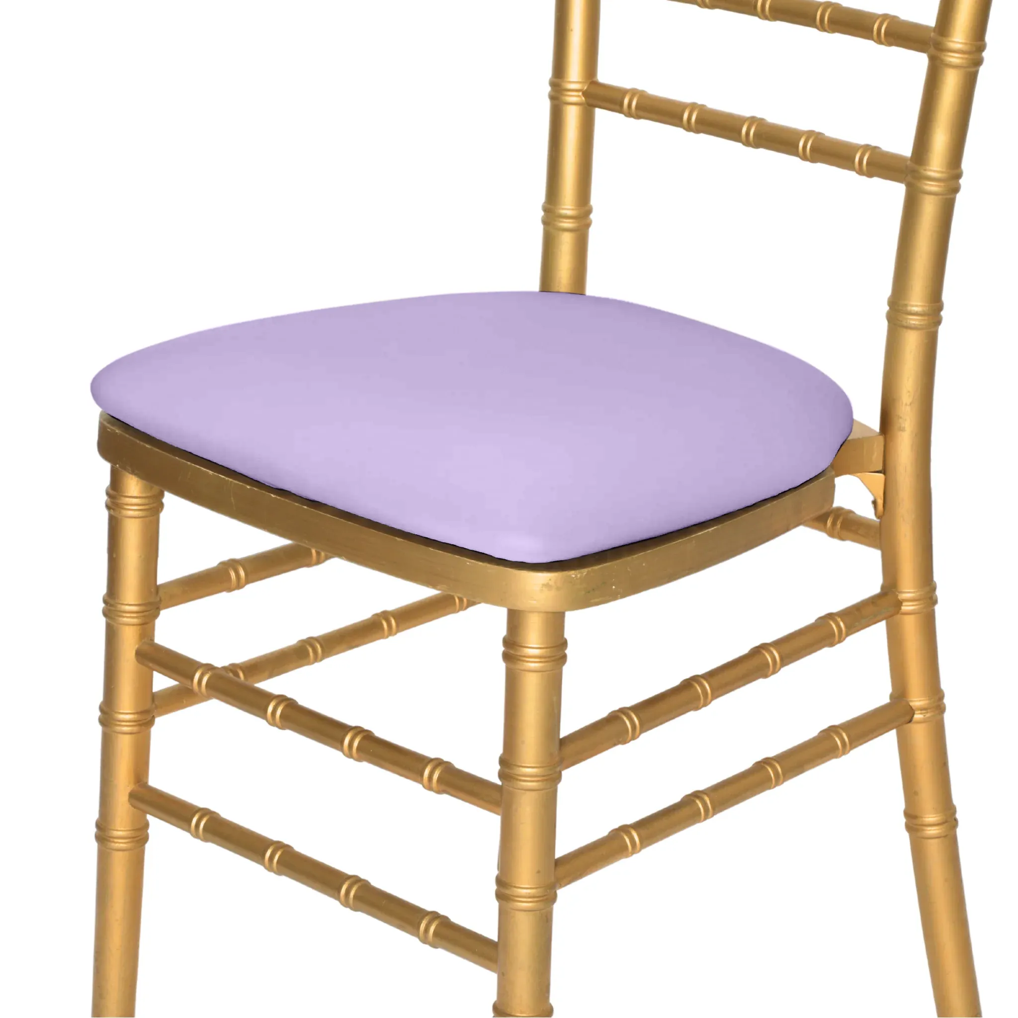 5 pcs/pk Spandex Chiavari Seat Pad Cover - Lavender