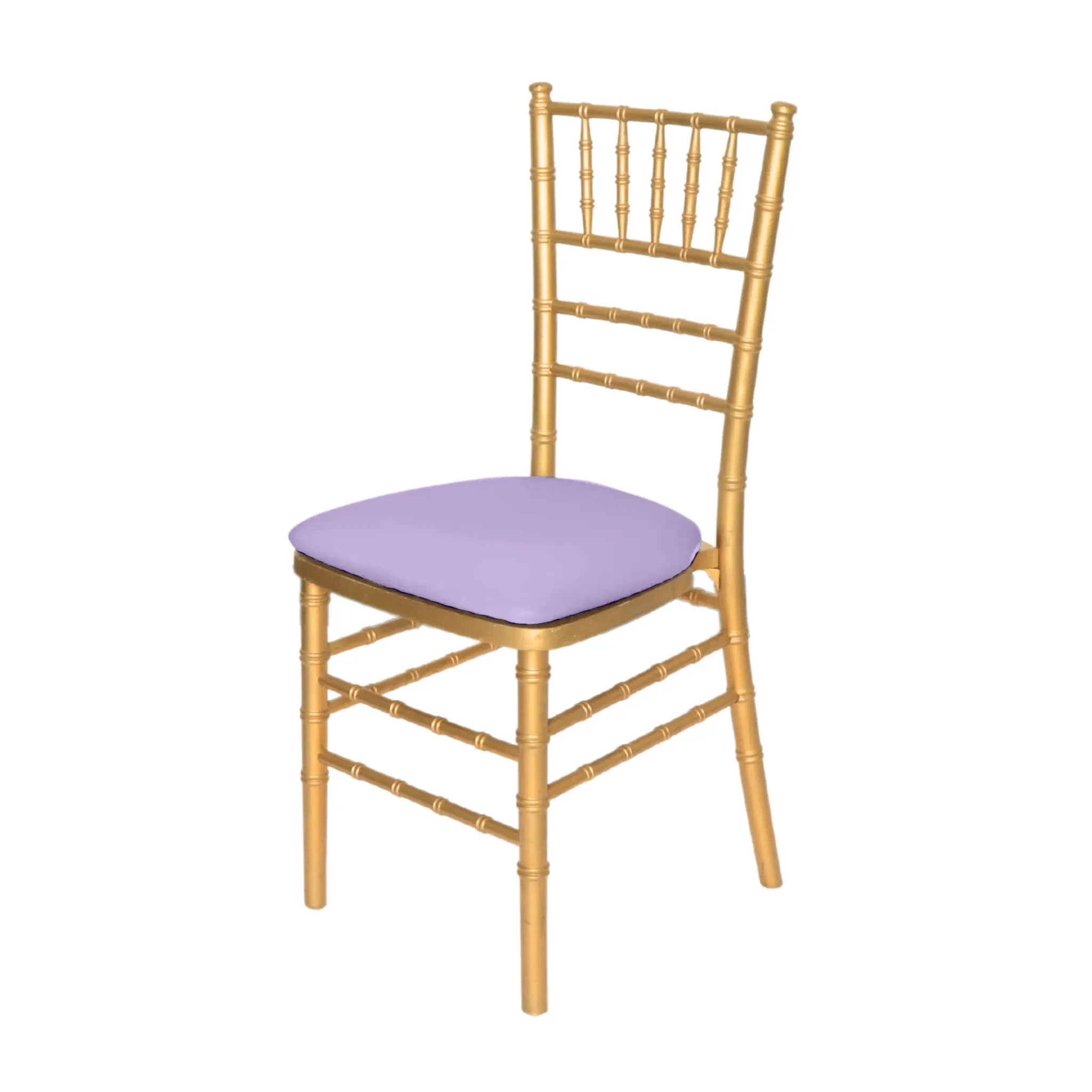 5 pcs/pk Spandex Chiavari Seat Pad Cover - Lavender