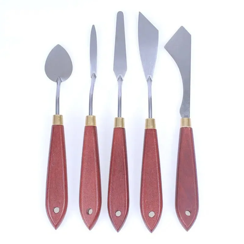 A Set Of 5pcs/7pcs Palette Knife | Oil Painting Acrylic Scraper | Texture Knife | Oil Painting Spatula | Palette Knife | Art Painting Tools