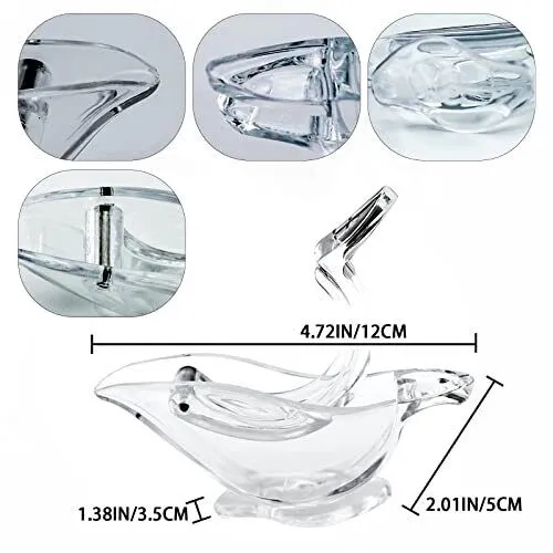 Acrylic Bird Lemon Squeezer ( Pack Of 2 )