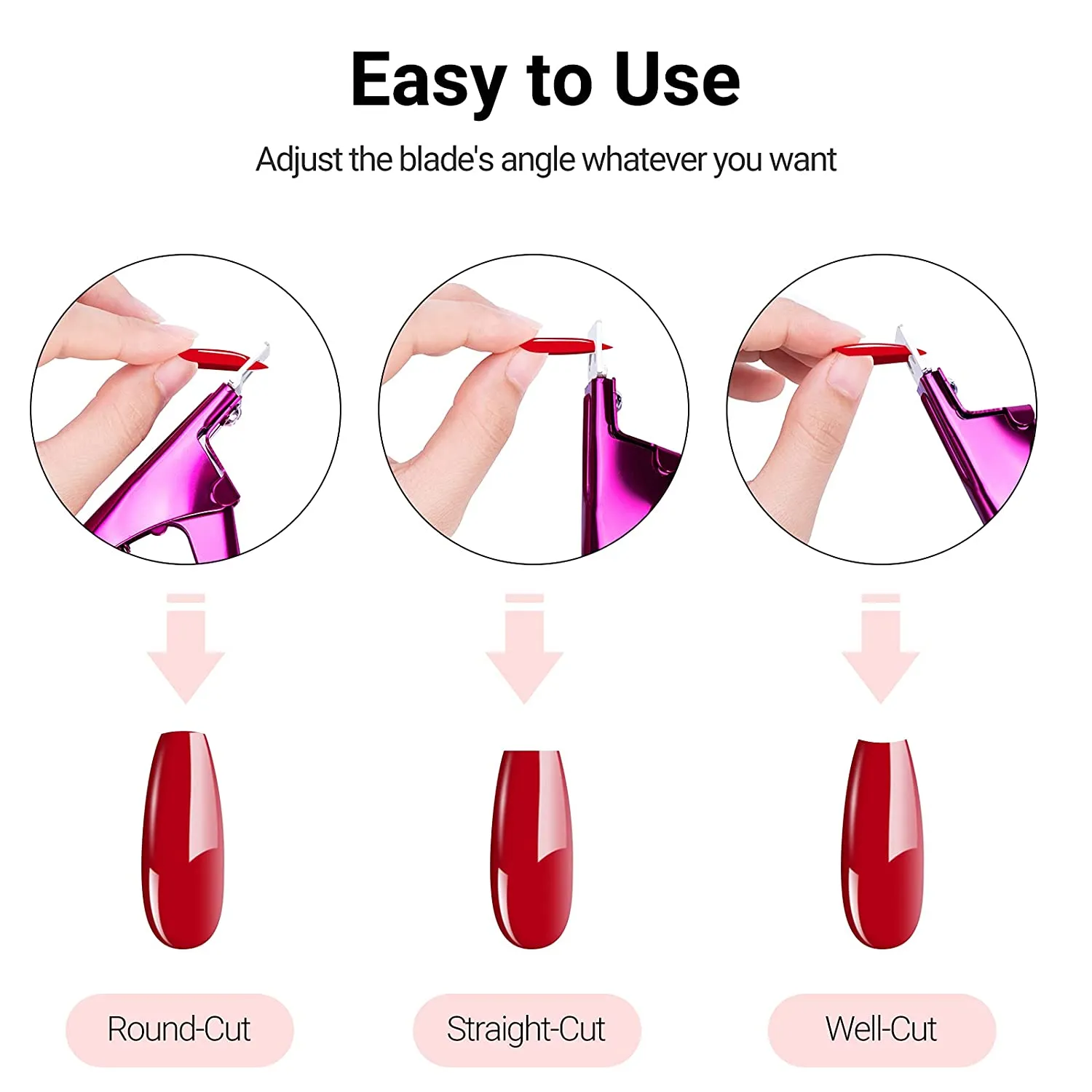 Acrylic Nail Clipper 4 in 1 Kit