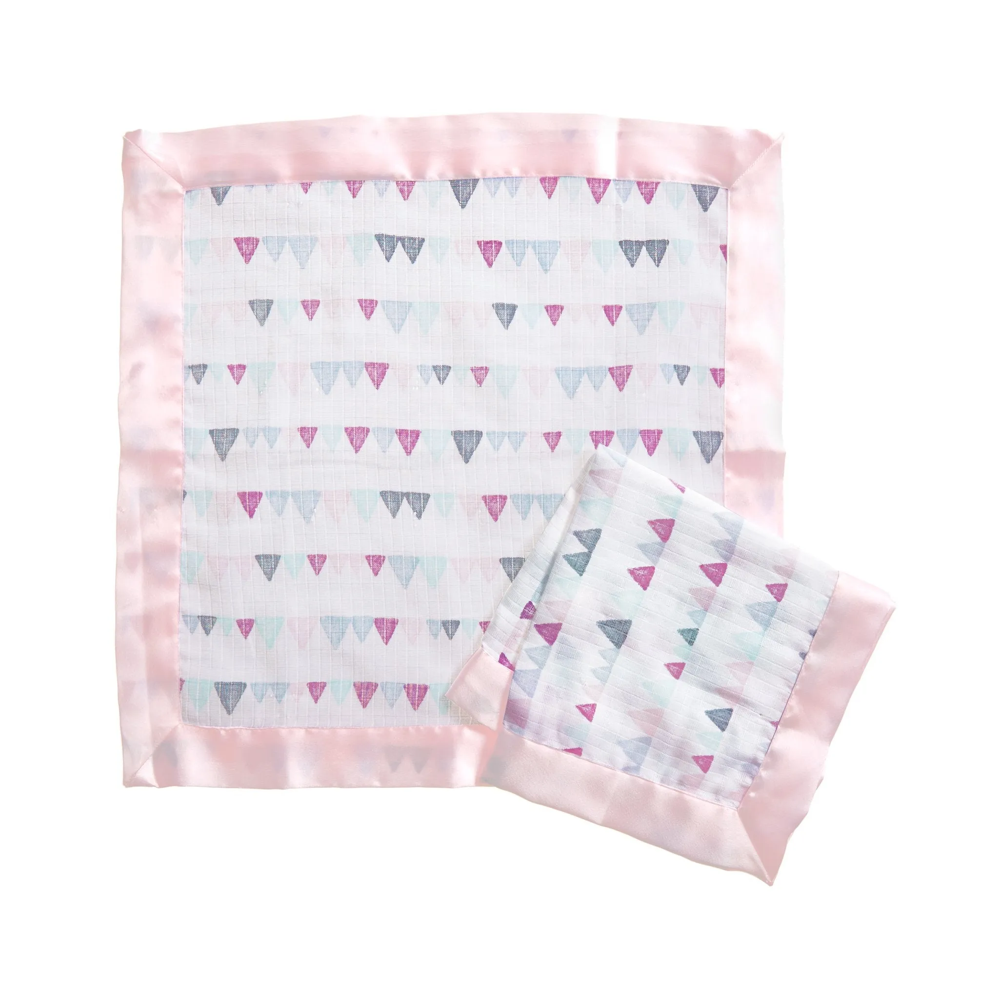 Aden and Anais - Aden by Aden   Anais Security Blankets Comforter - Pretty Pink (set of 2)