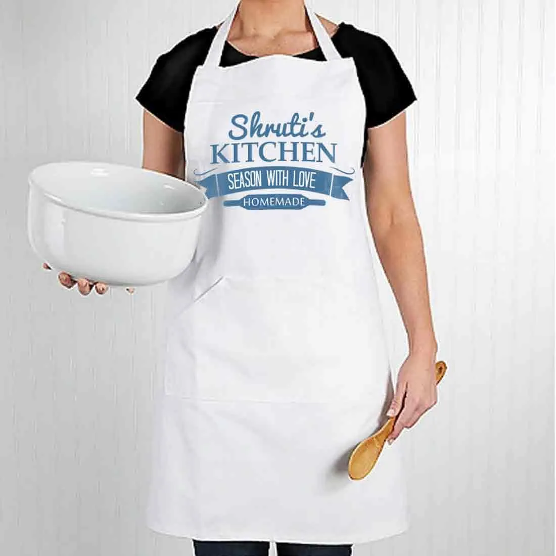 Adults Customized Apron for Kitchen Add Your Text - Kitchen