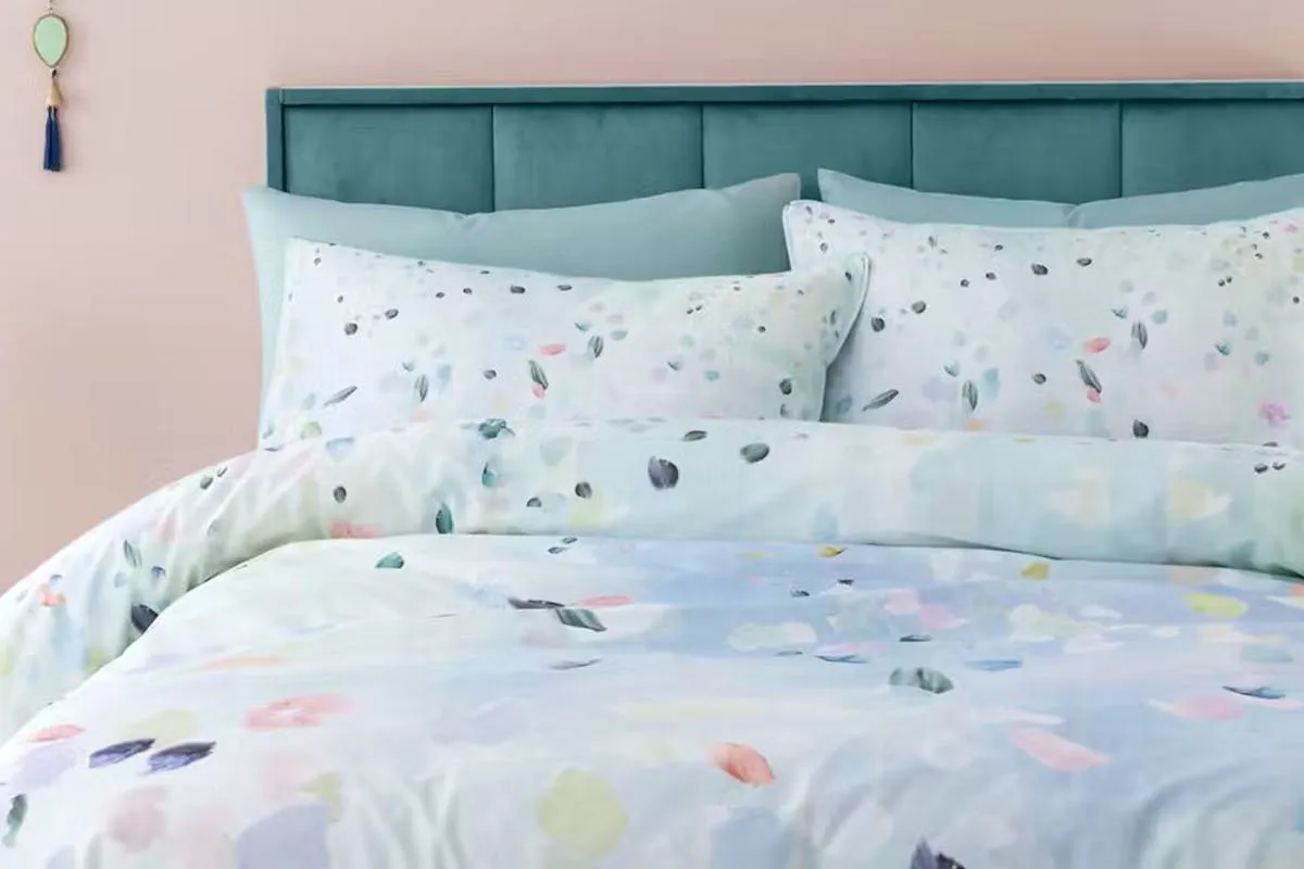 Alfresco Duvet Cover Set | Duck Egg | Double