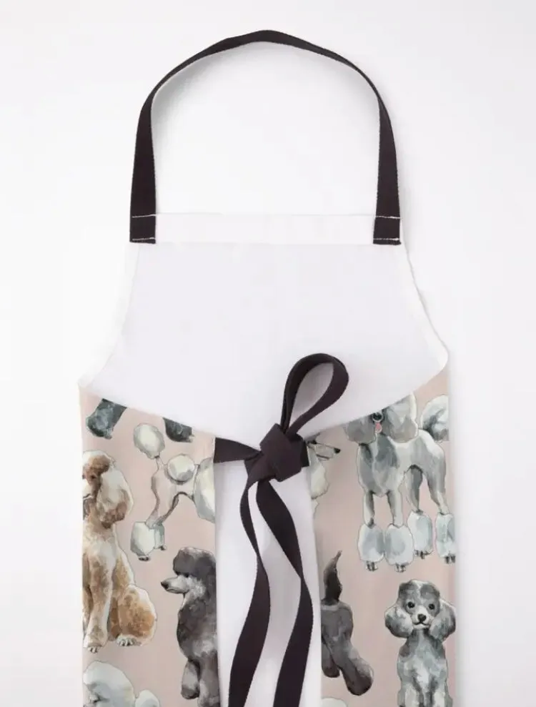 Apron Groomer Salon Home use POODLE themed