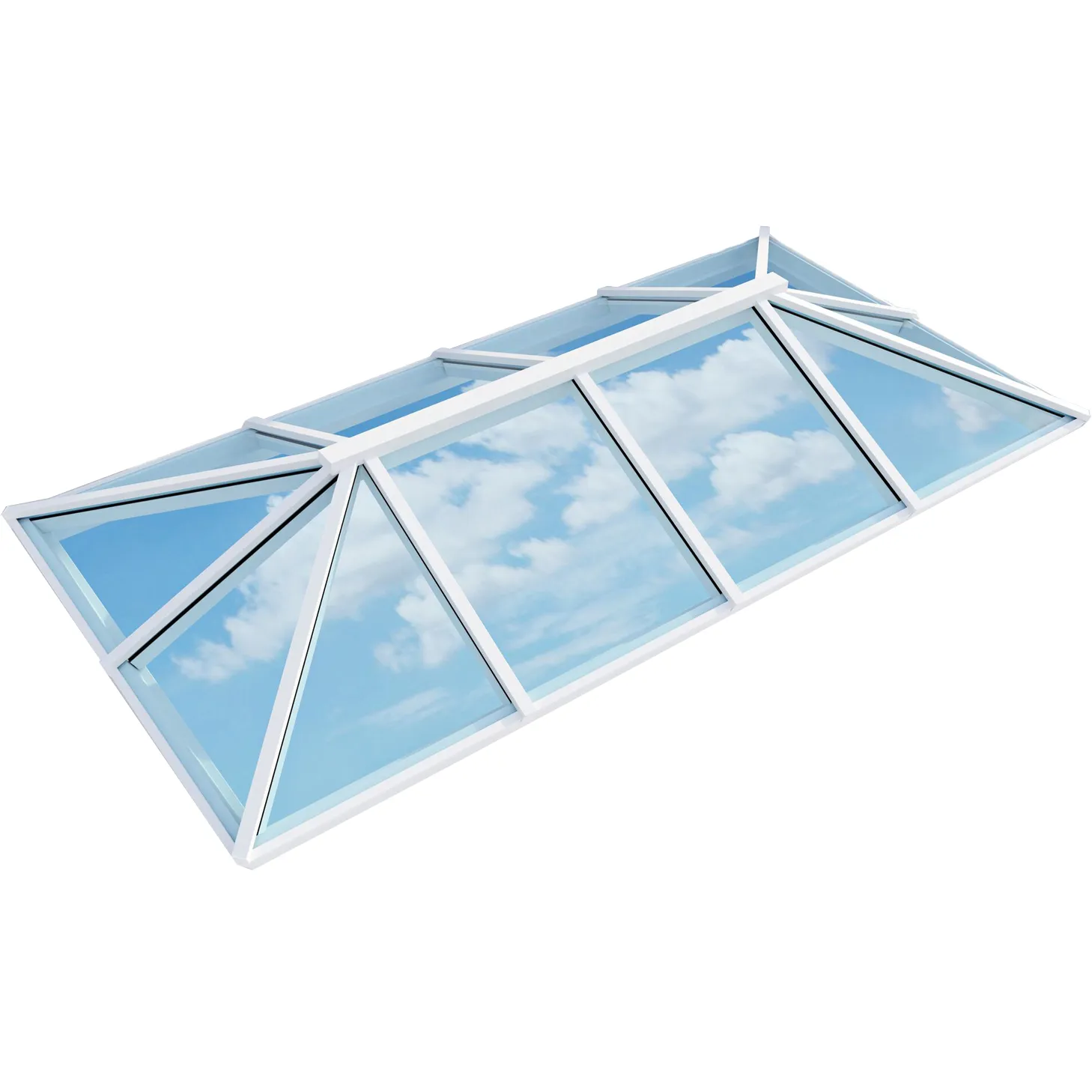 Atlas Lantern Rooflight (White)