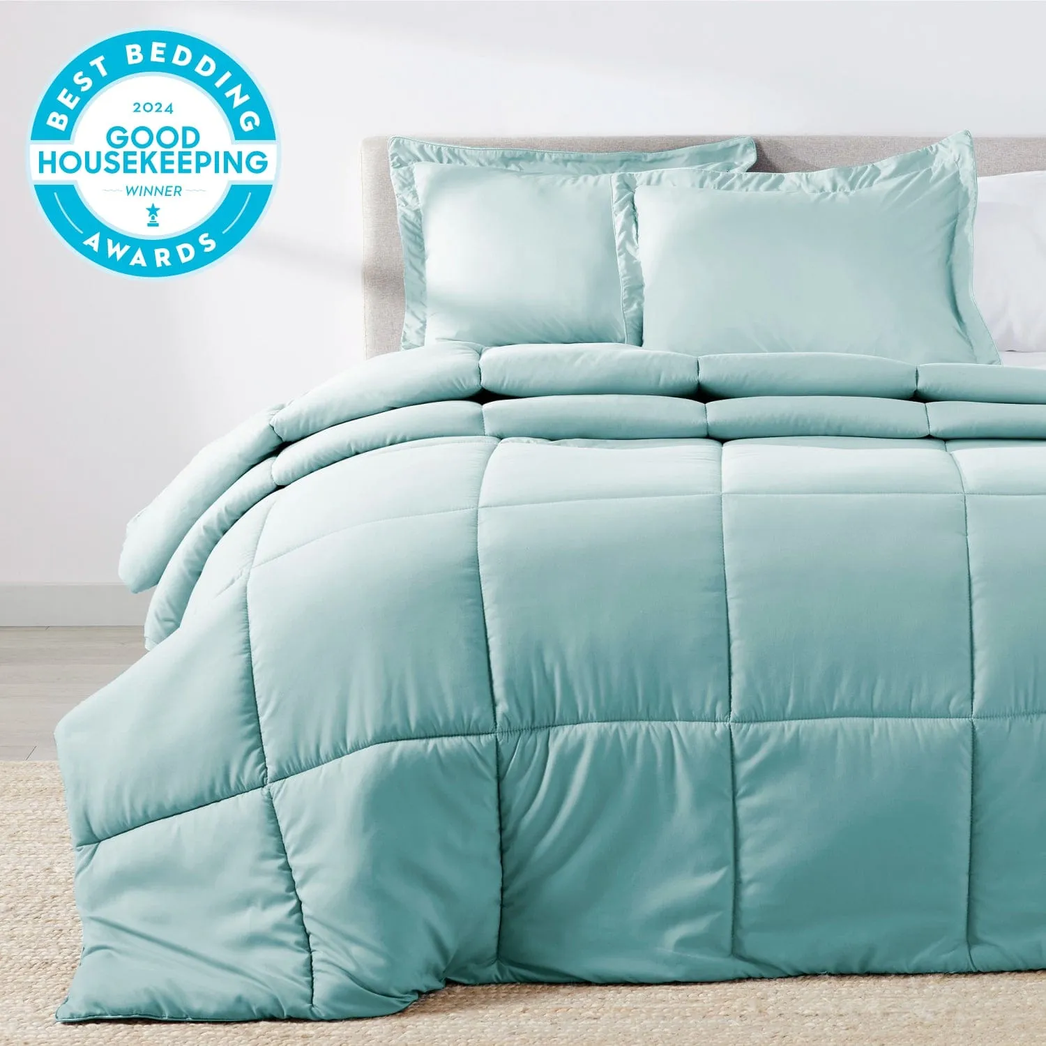 Beach Blue Oversized Comforter Set