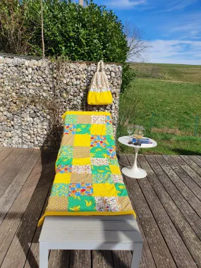 Beach Towel LEMON YELLOW