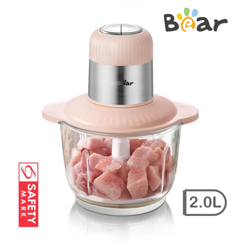 Bear 2L Multifunctional Electric Large-capacity Food Chopper (QSJ-C03F1)