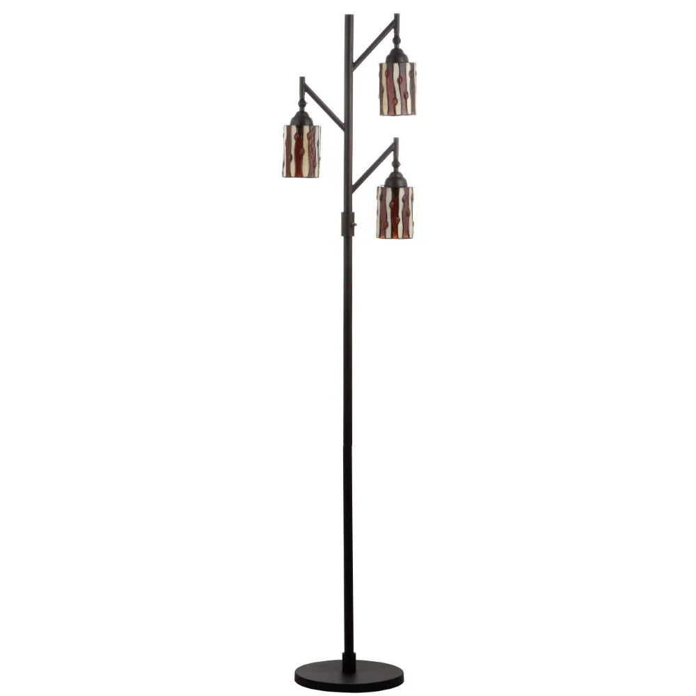 Bella Tiffany-Style 71" Multi-Light LED Floor Lamp