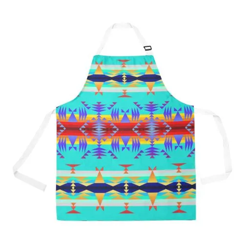 Between the Mountains Fire Apron