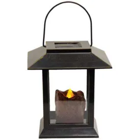 Black Pillar Lantern, 5"