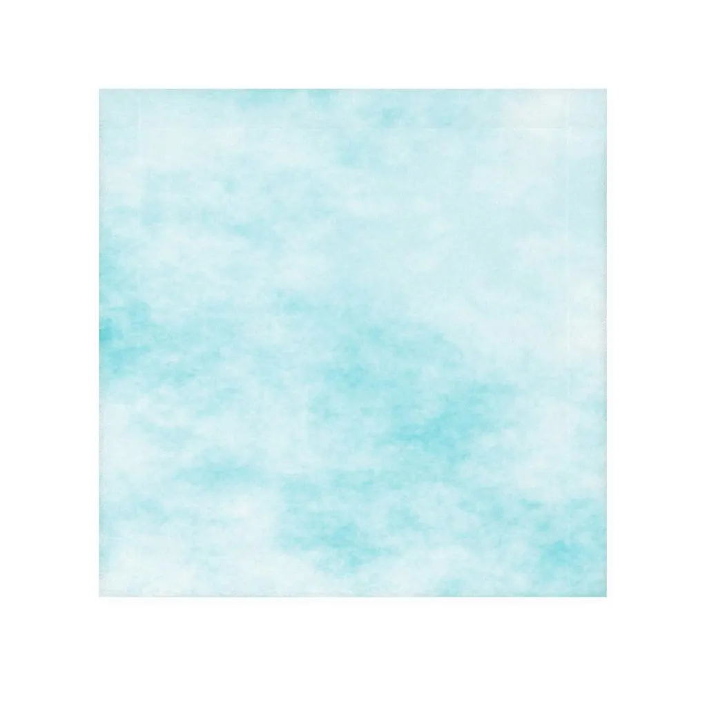 Blue Clouds Face Towel