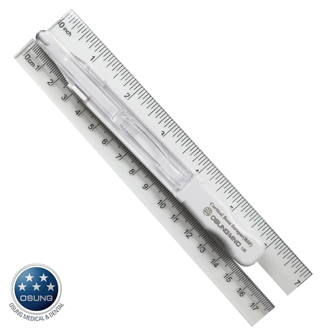 Bone Graft Harvester Sterile Cortical Bone Scrapers (5 Pack) Osung -BSF