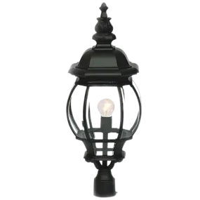 Bright Star Lighting L4001 BLACK Lantern