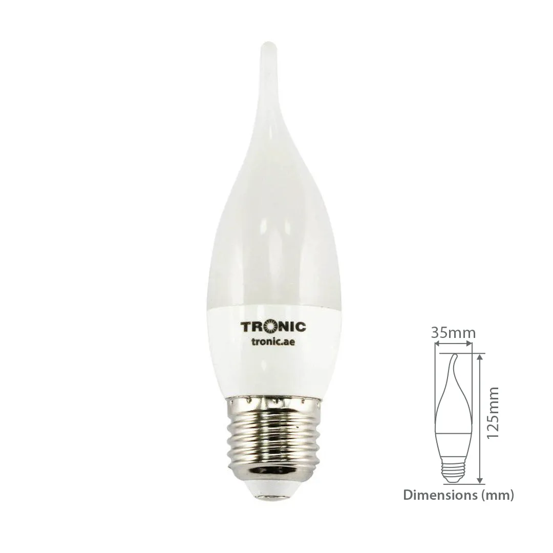 Candle Tail 5 Watts LED Day Light E27 (Screw) Bulb