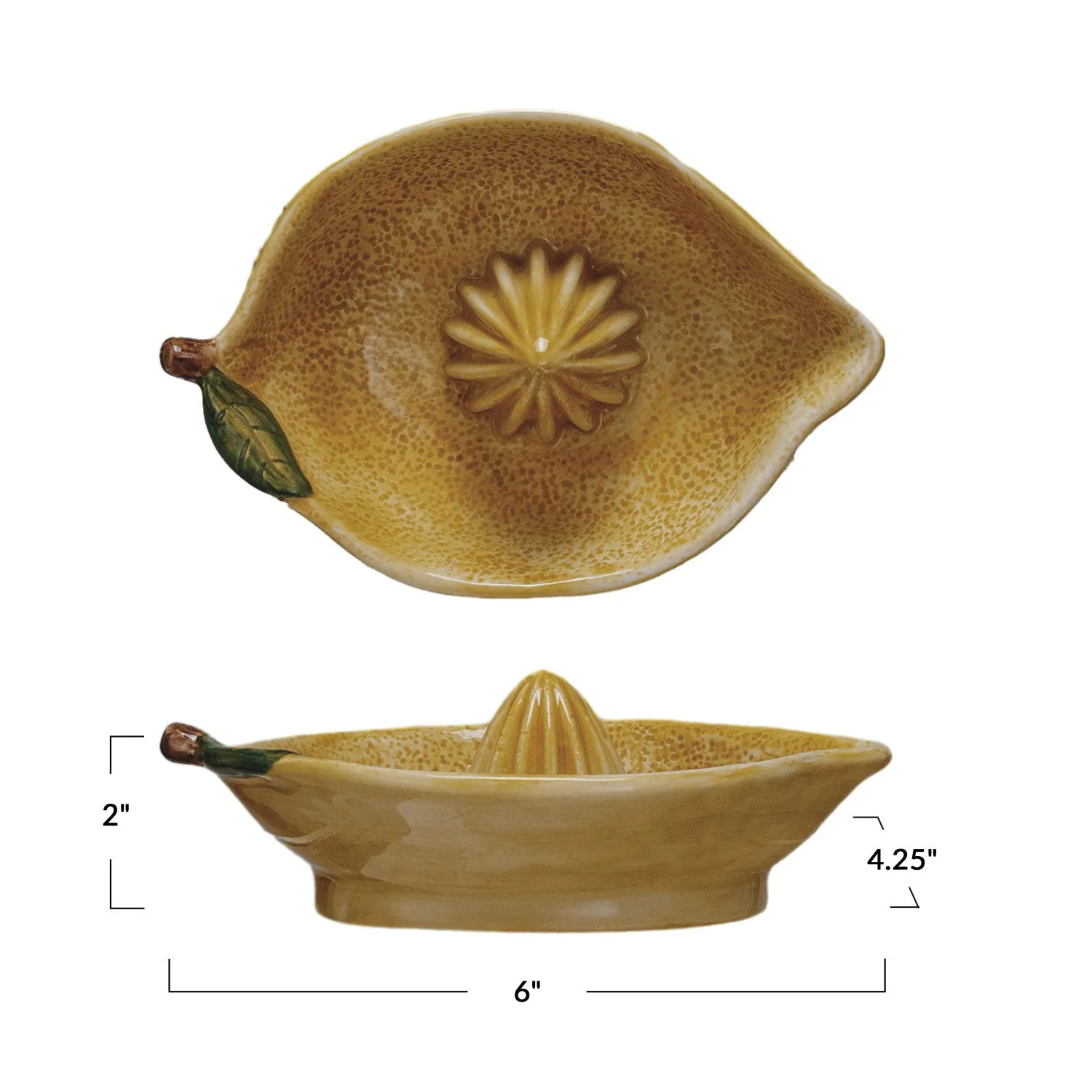 Ceramic Lemon Shaped Juicer