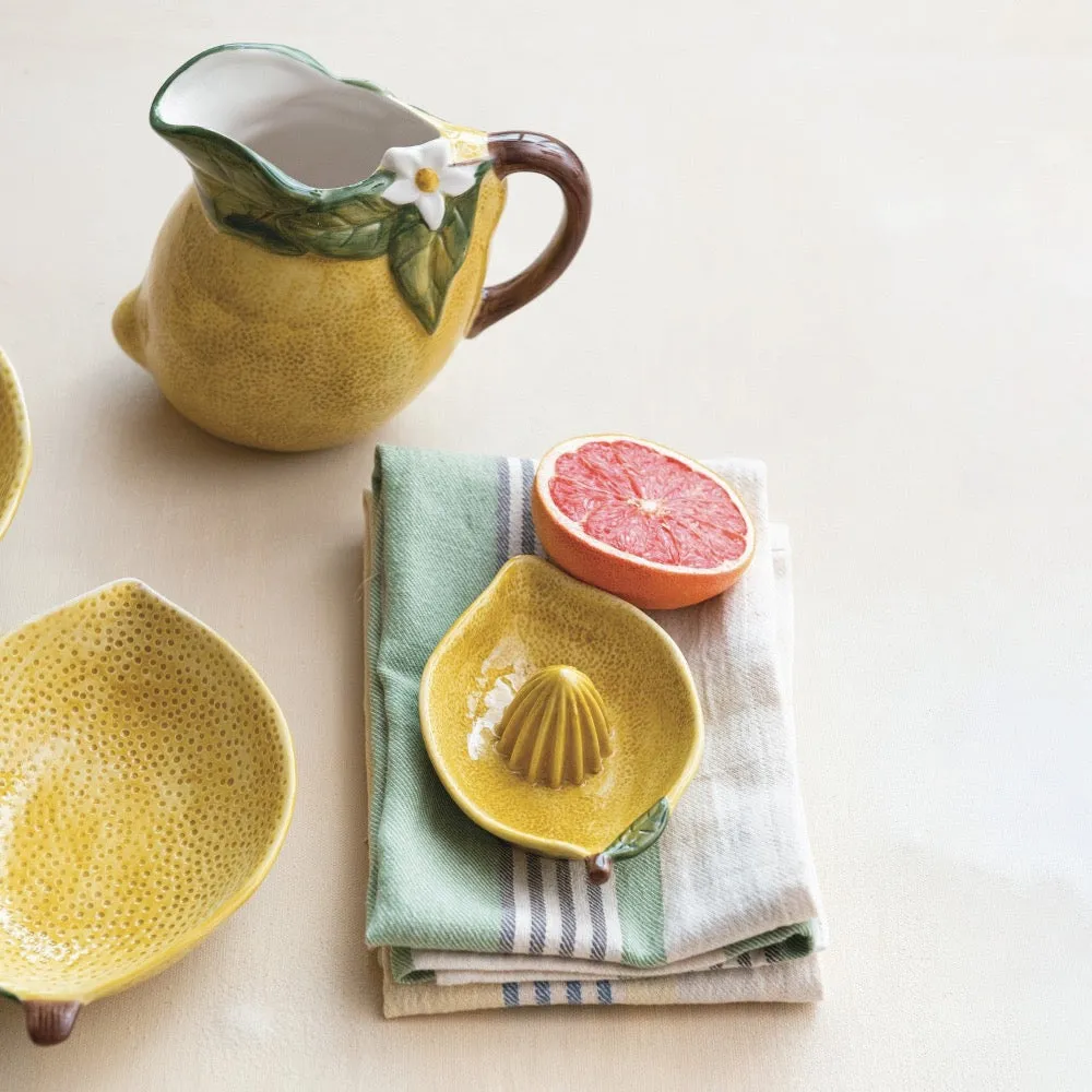 Ceramic Lemon Shaped Juicer