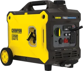 Champion 100571 2300W/3500W Generator Gas Inverter Low THD CO Shield New