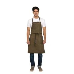 Chef Works ABAQ054GBN0 Bib Apron