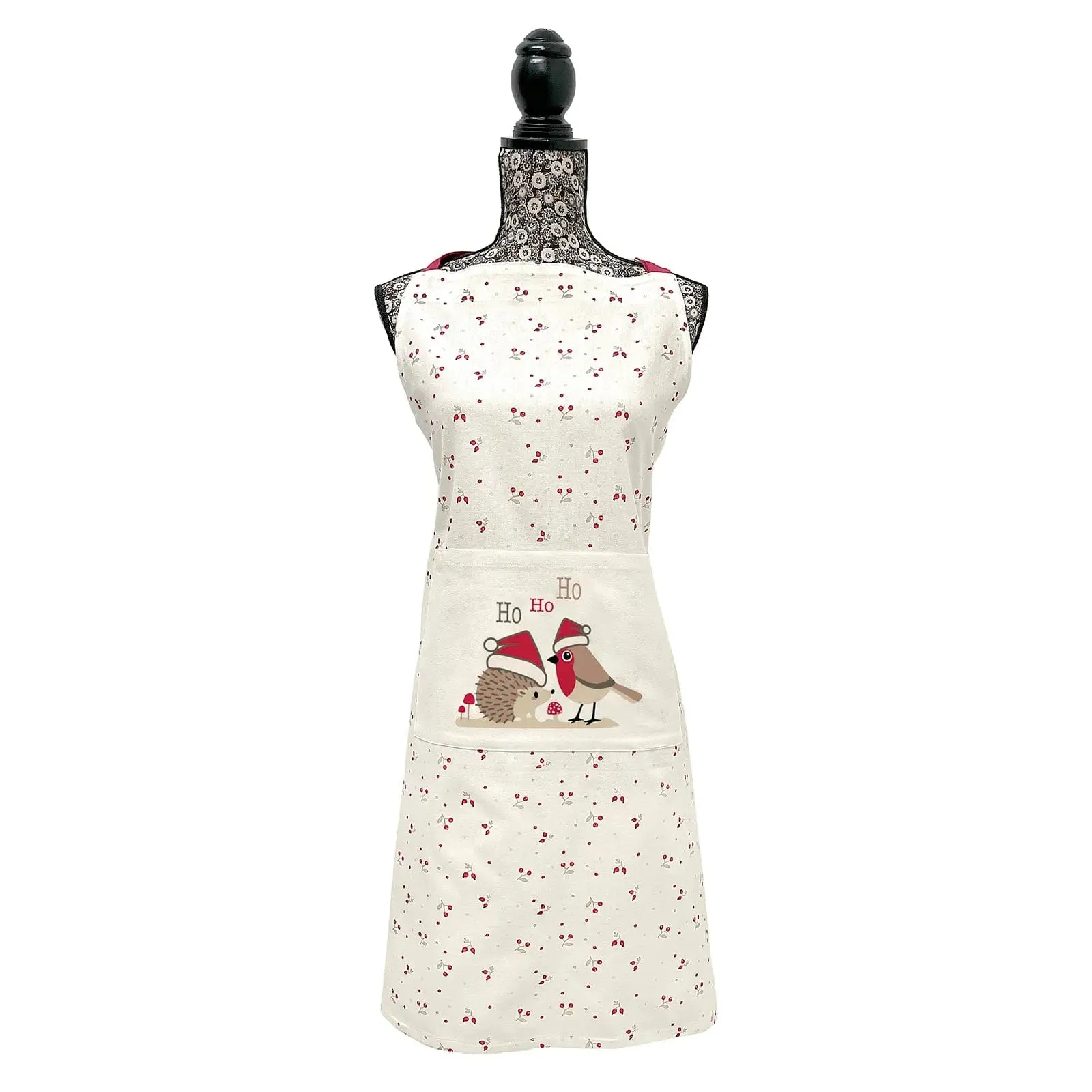 Christmas Apron Festive Dinner Cook Bake Adjustable Neck