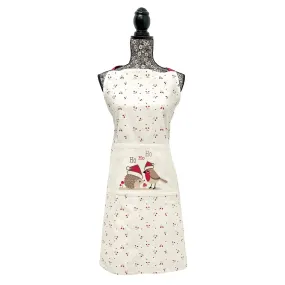 Christmas Apron Festive Dinner Cook Bake Adjustable Neck