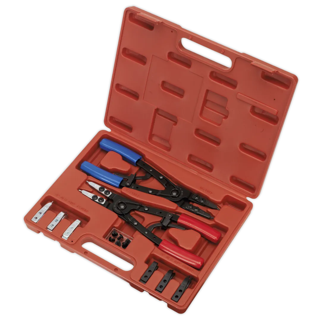 Circlip Pliers Set Internal-External 265mm Heavy-Duty