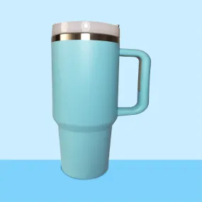 Classic Giant Travel Mug - Bubblegum Blue