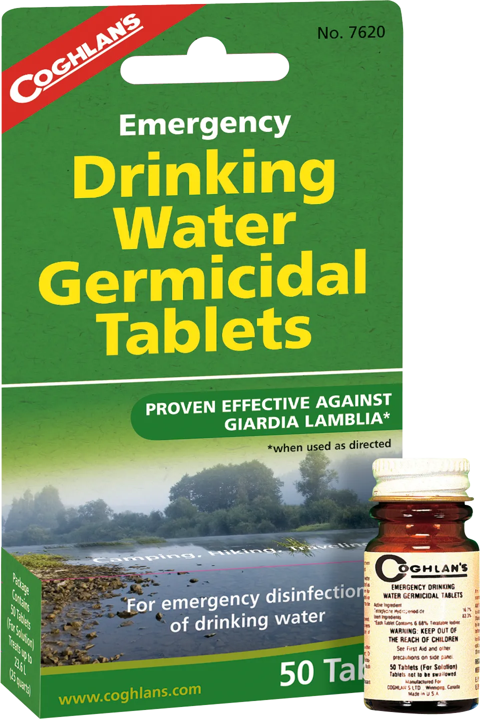 Coghlan's Emergency Germicidal Drinking Water Tablets