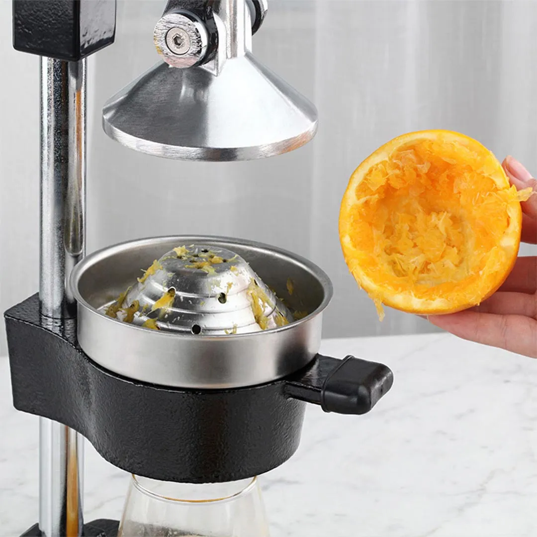 Commercial Manual Juicer Hand Press Juice Extractor Squeezer Orange Citrus Black