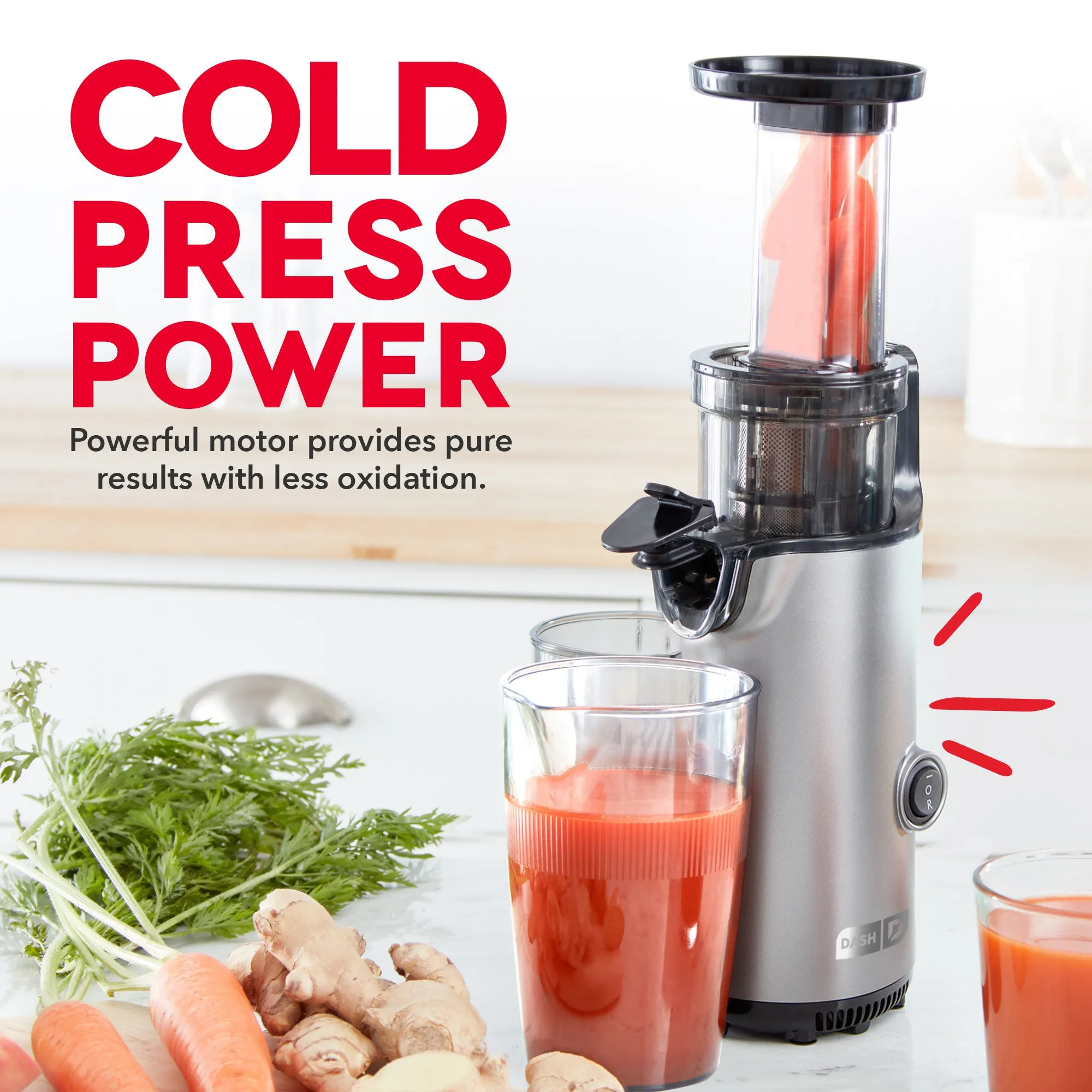 Compact Cold Press Power Juicer