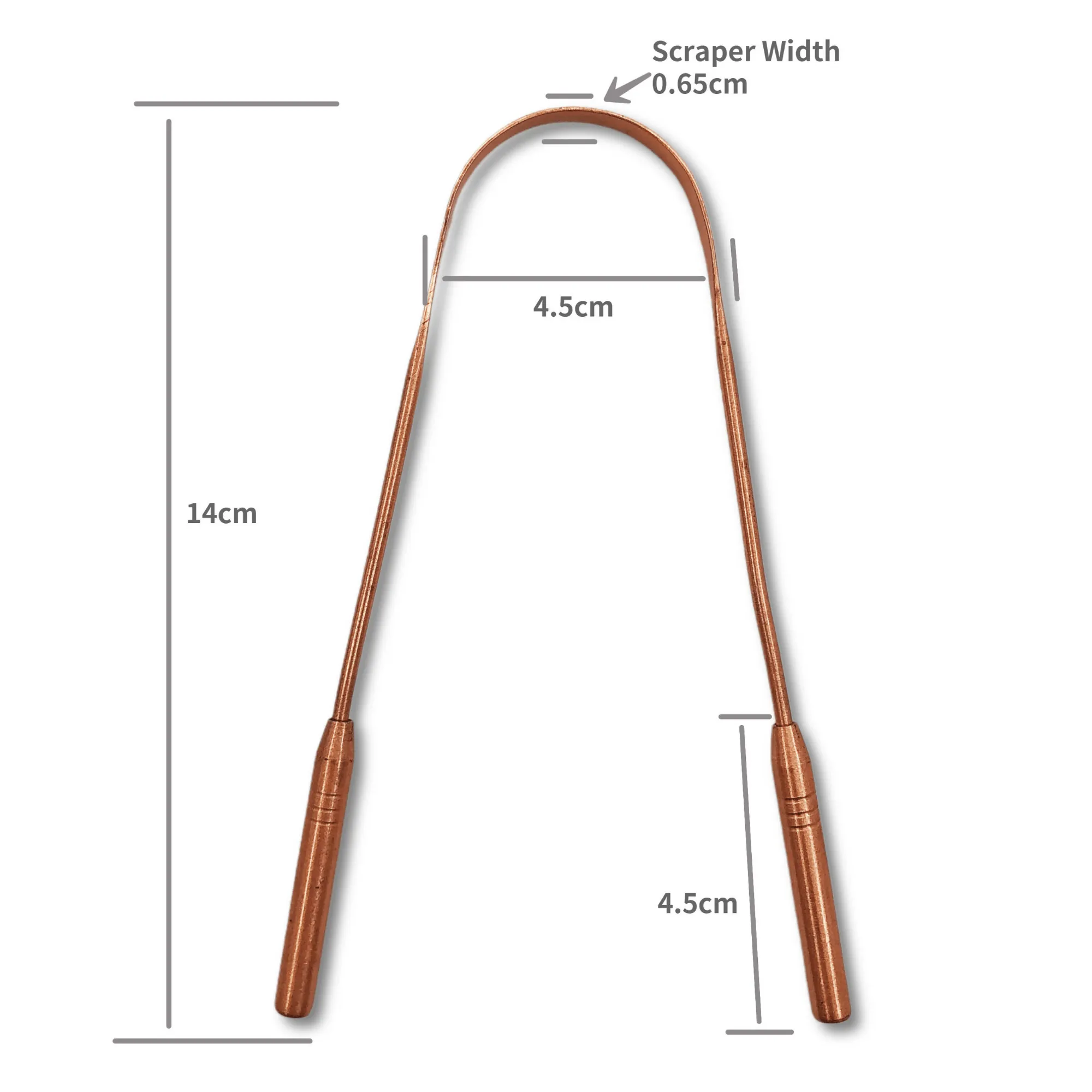 Copper Tongue Scraper