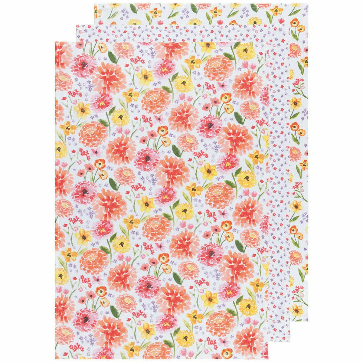 Cottage Floral Floursack tea Towel