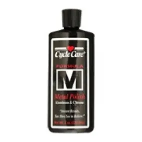 Cycle Care Formula M- Metal Polish for Aluminum & Chrome- 8oz